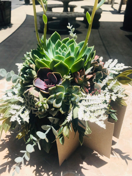 Succulent Wedding Bouquets