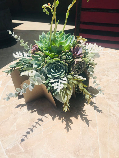 Succulent Wedding Bouquets